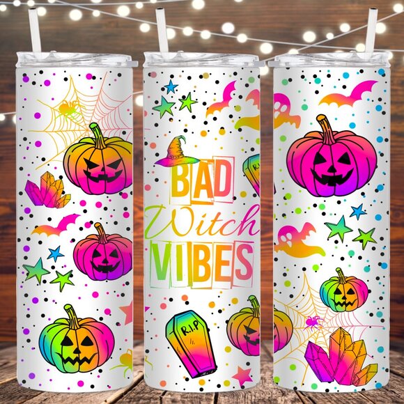 Bad Witch Vibes Metal Insulated Tumbler - Picture 1 of 1